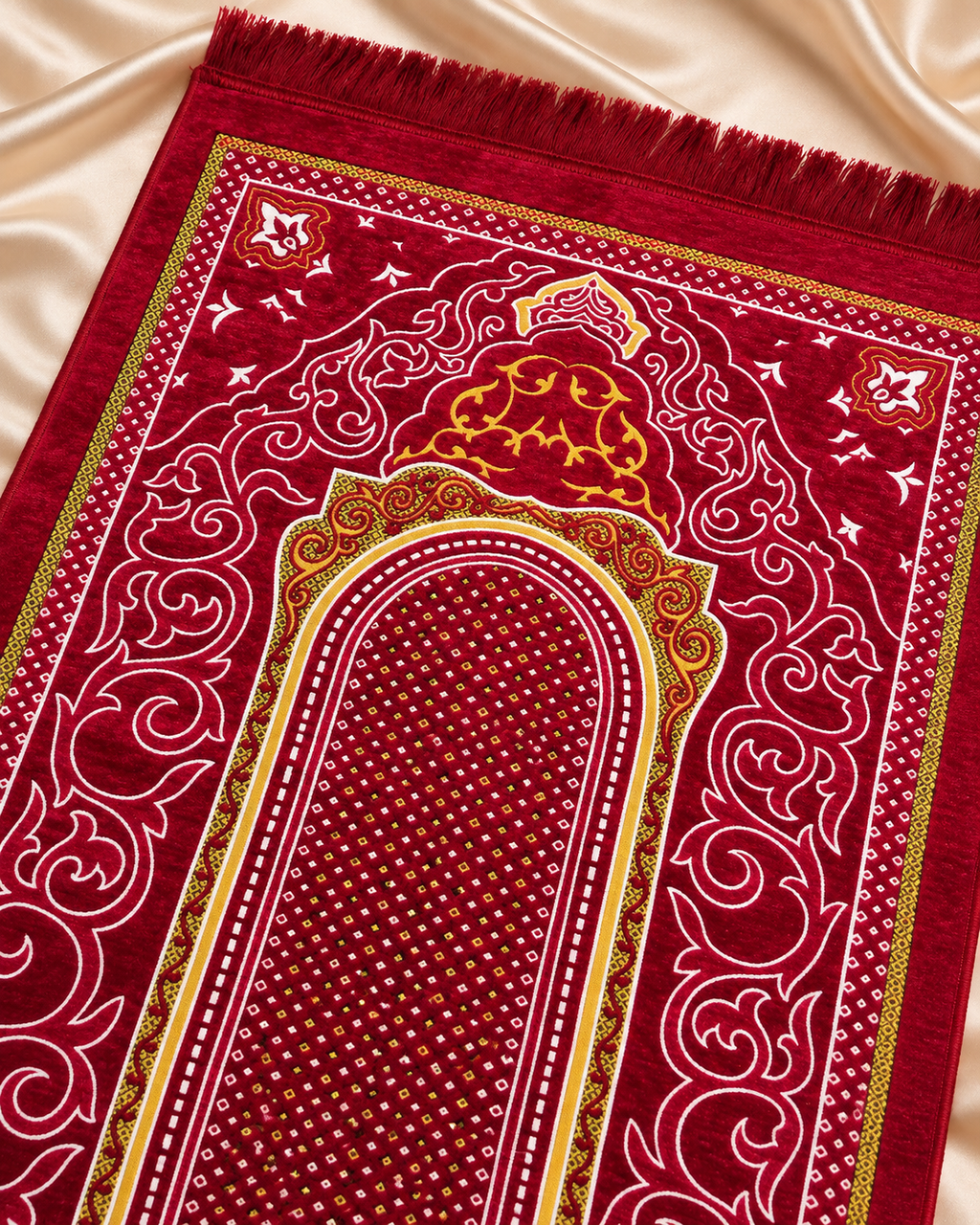 الأصيل · Al Aseel — Heritage Prayer Mat | Dirah Edition