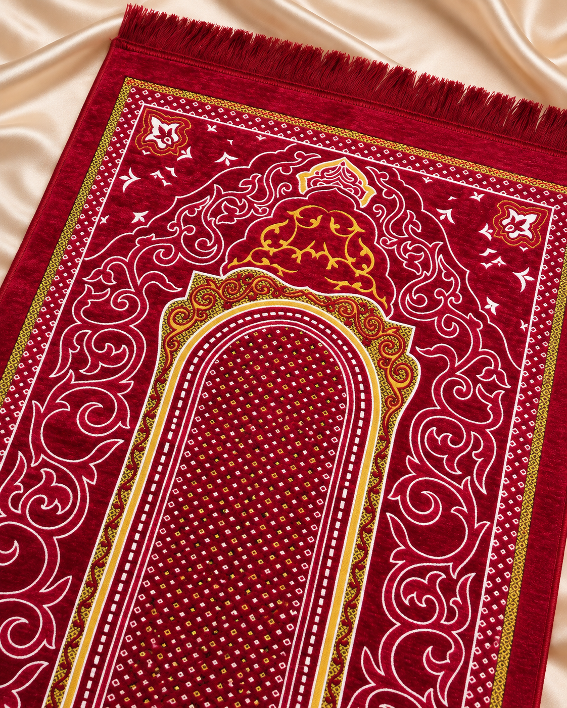 الأصيل · Al Aseel — Heritage Prayer Mat | Dirah Edition