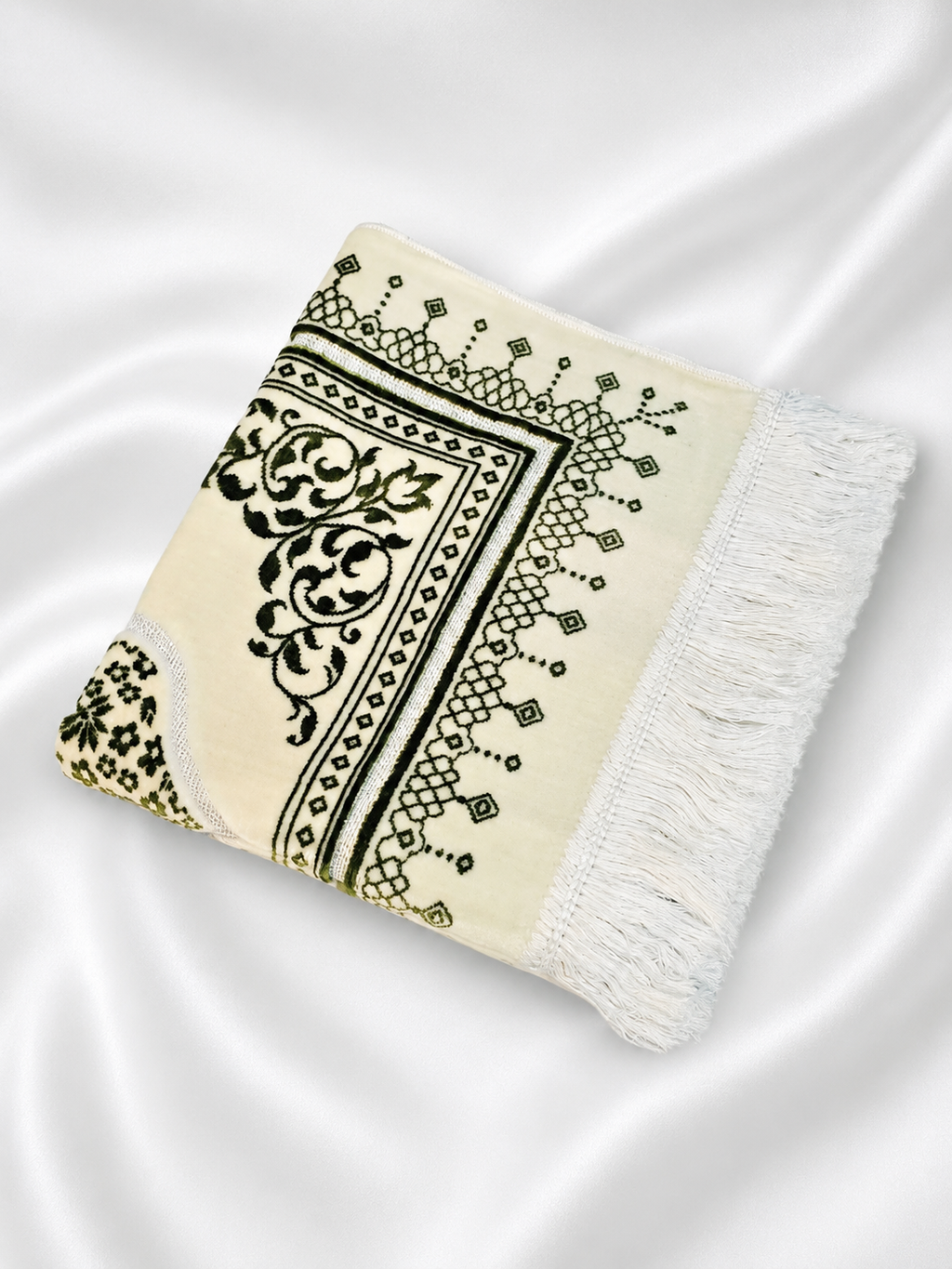 الأصيل · Al Aseel — Heritage Prayer Mat | Wadi Edition