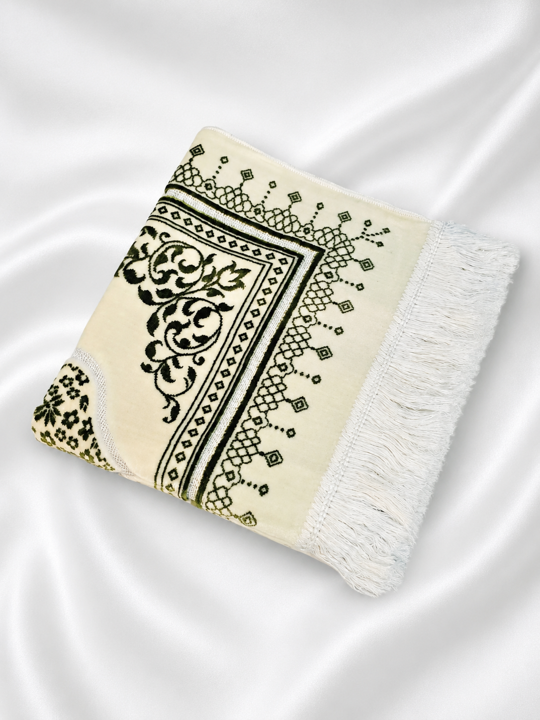 الأصيل · Al Aseel — Heritage Prayer Mat | Wadi Edition