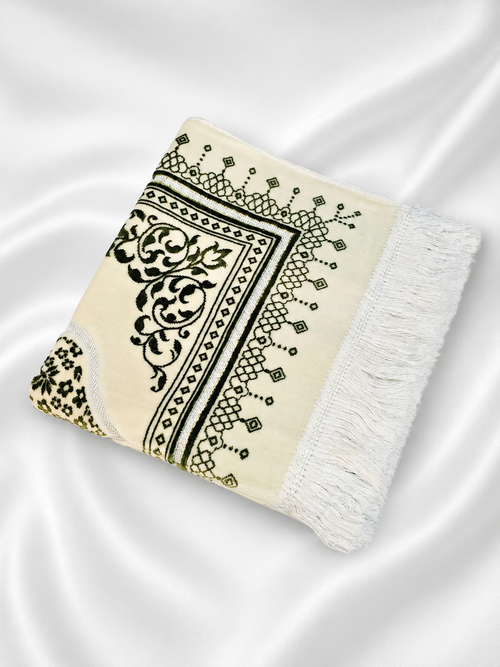 الأصيل · Al Aseel — Heritage Prayer Mat | Wadi Edition