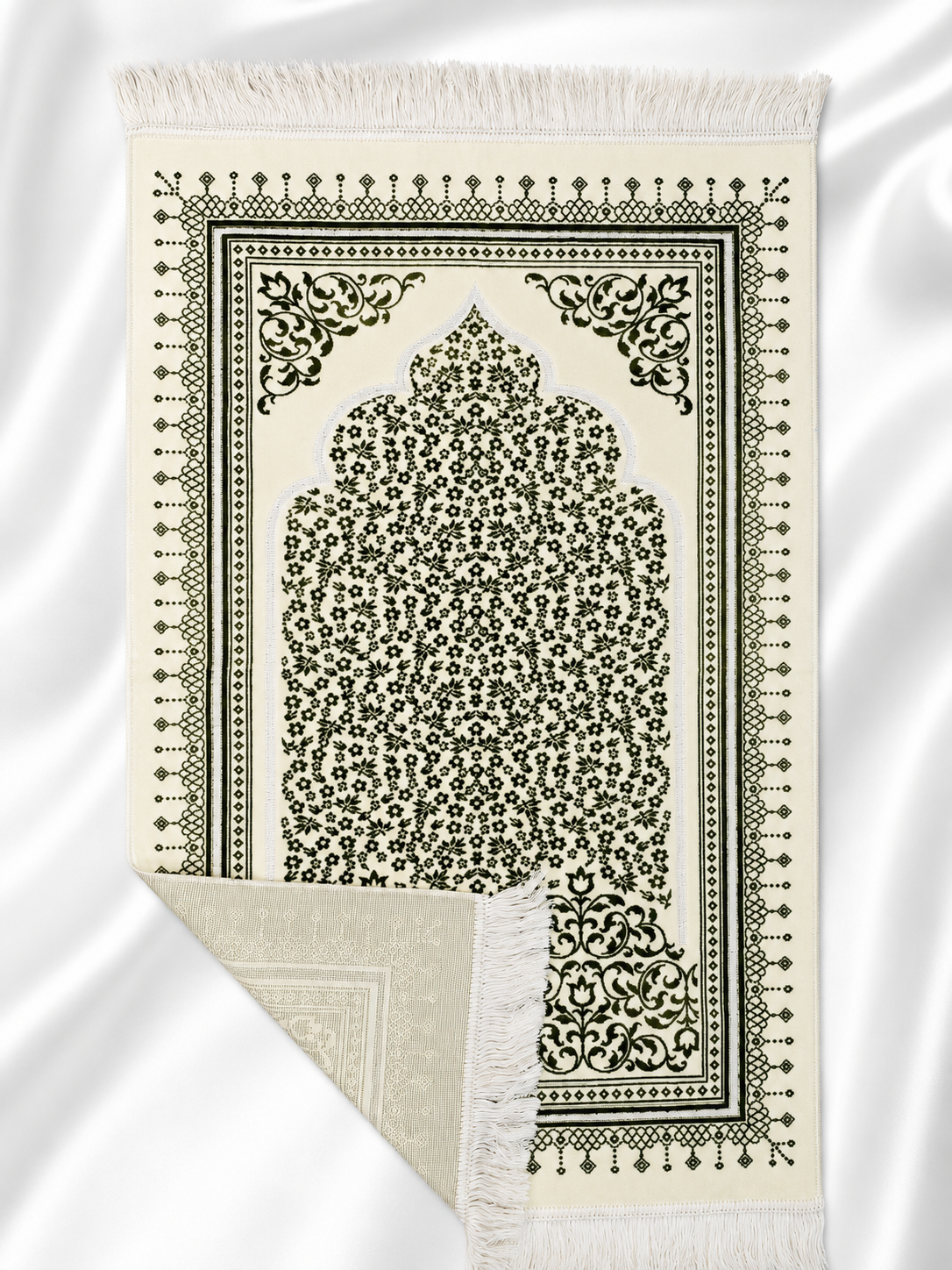 الأصيل · Al Aseel — Heritage Prayer Mat | Wadi Edition