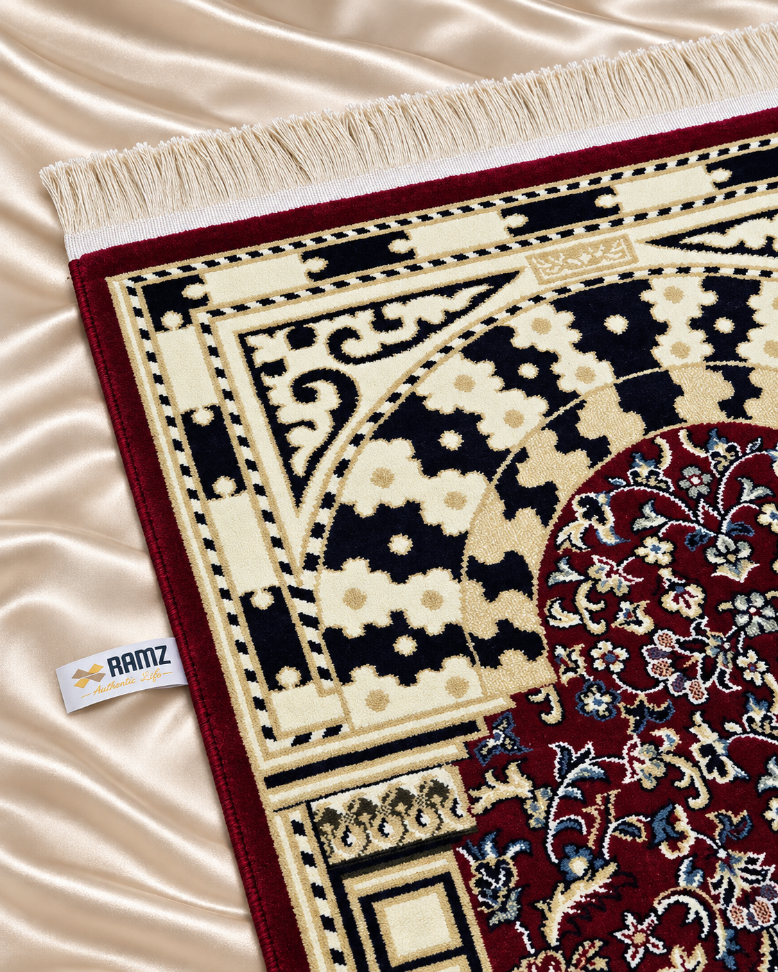 روضة · Rawdah — Botanical Prayer Mat | Zahra Edition