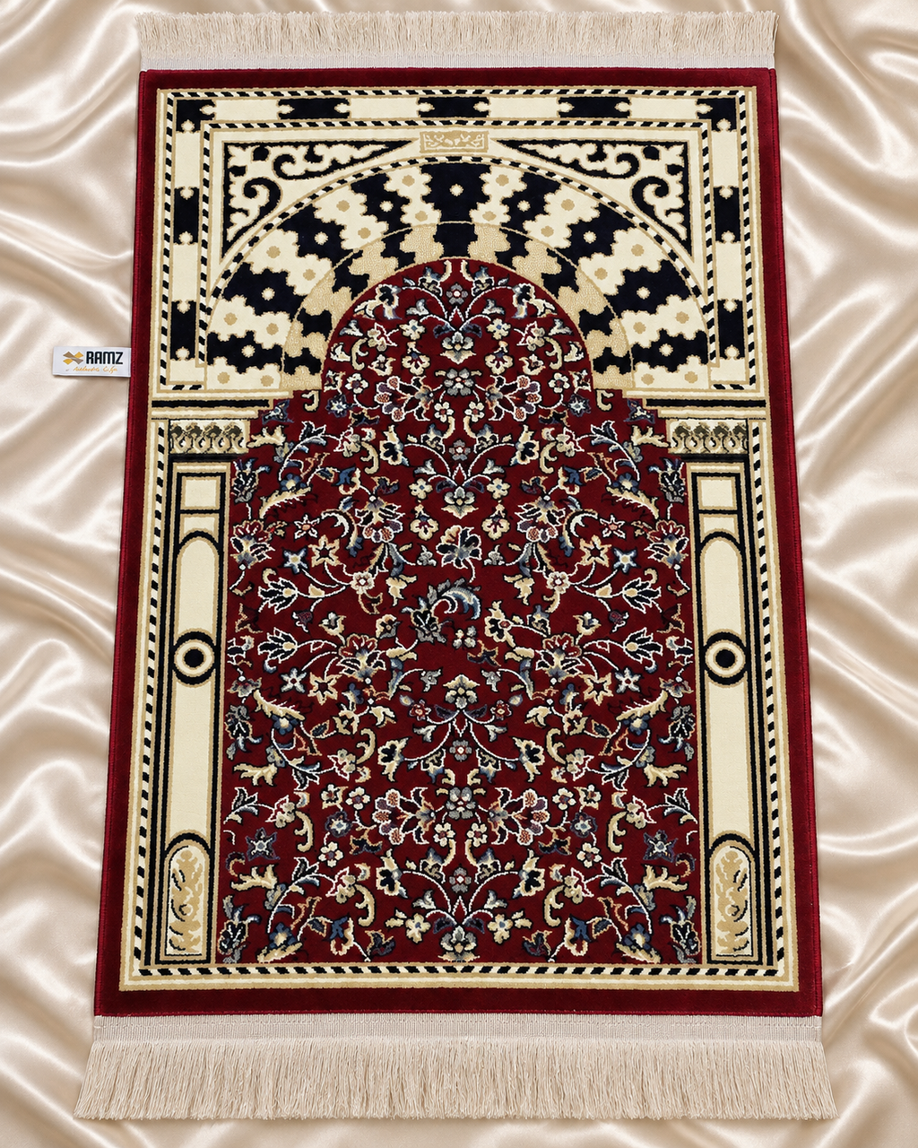 روضة · Rawdah — Botanical Prayer Mat | Zahra Edition