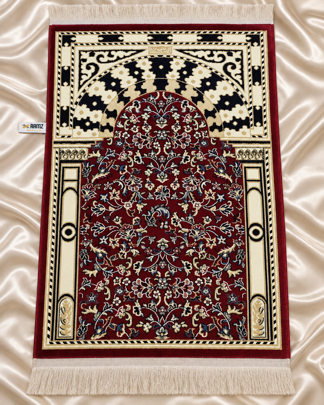 روضة · Rawdah — Botanical Prayer Mat | Zahra Edition