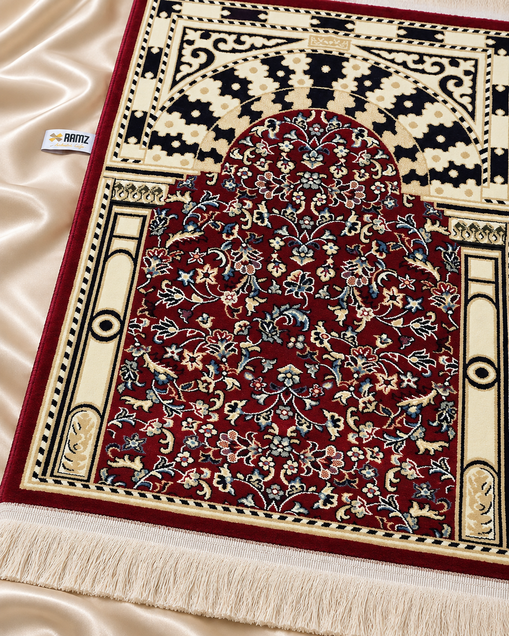 روضة · Rawdah — Botanical Prayer Mat | Zahra Edition