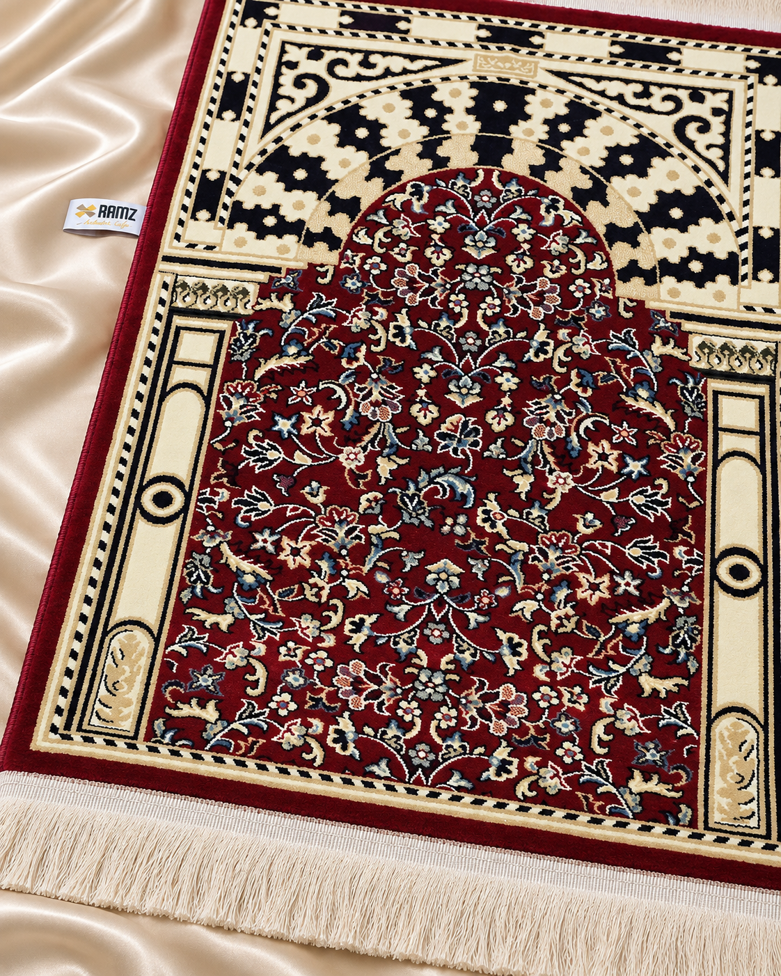 روضة · Rawdah — Botanical Prayer Mat | Zahra Edition
