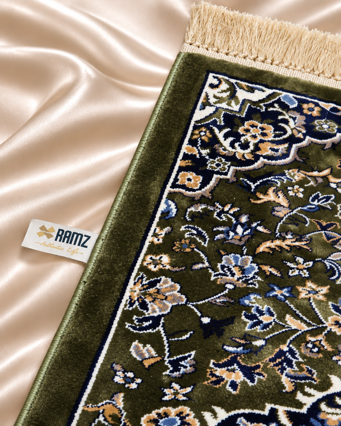 روضة · Rawdah — Botanical Prayer Mat | Sabra Edition