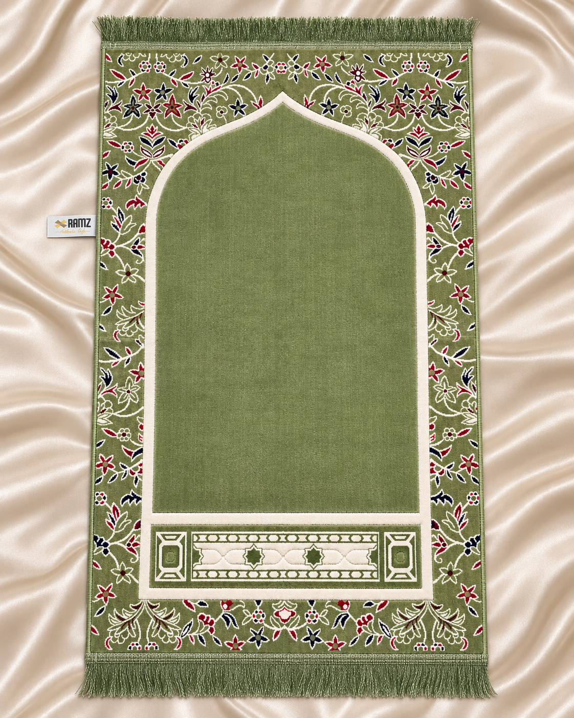 روضة · Rawdah — Botanical Prayer Mat | Rayan Edition