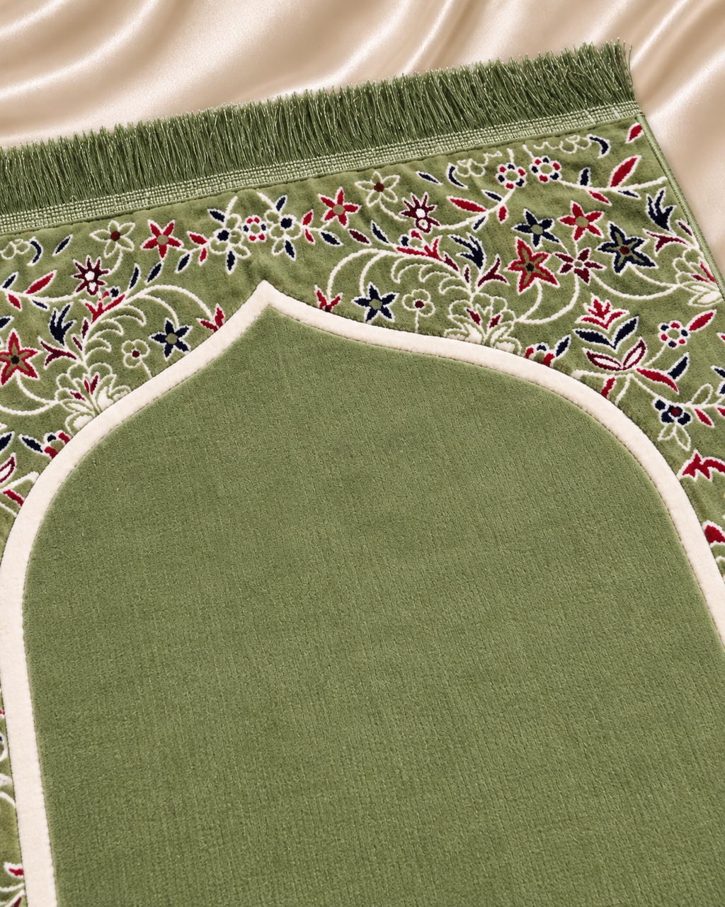 روضة · Rawdah — Botanical Prayer Mat | Rayan Edition