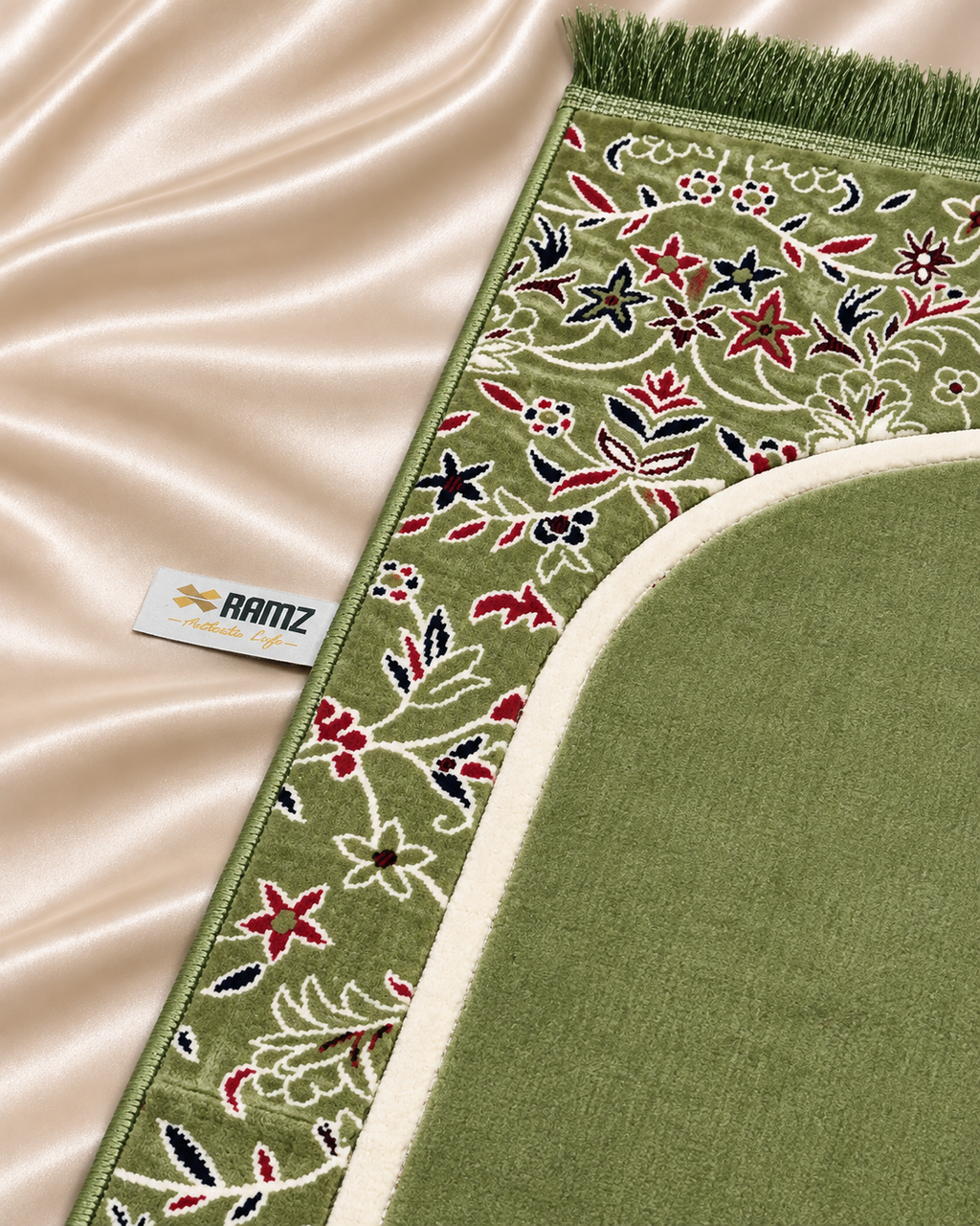 روضة · Rawdah — Botanical Prayer Mat | Rayan Edition