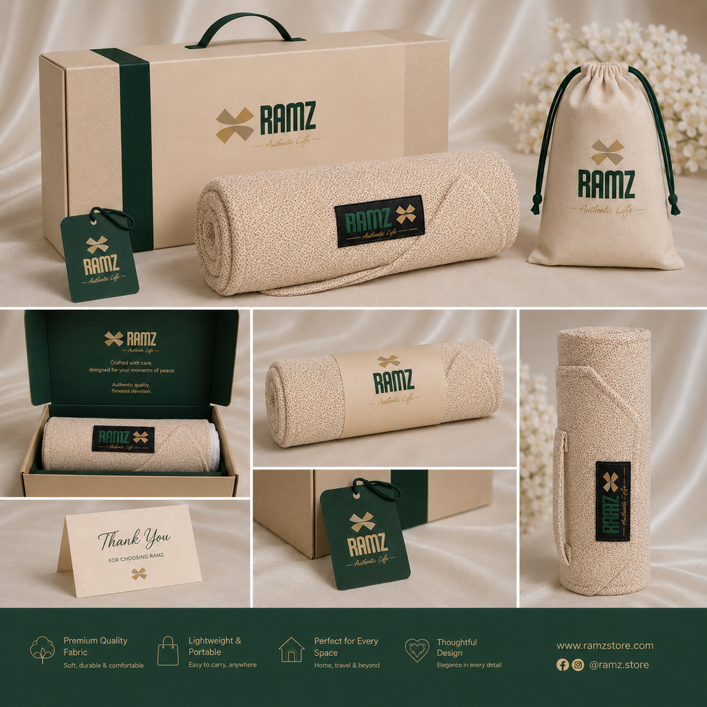 رفيق · Rafeeq — Travel Prayer Mat | Arafat Edition