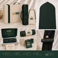 رفيق · Rafeeq — Travel Prayer Mat | Zamzam Edition