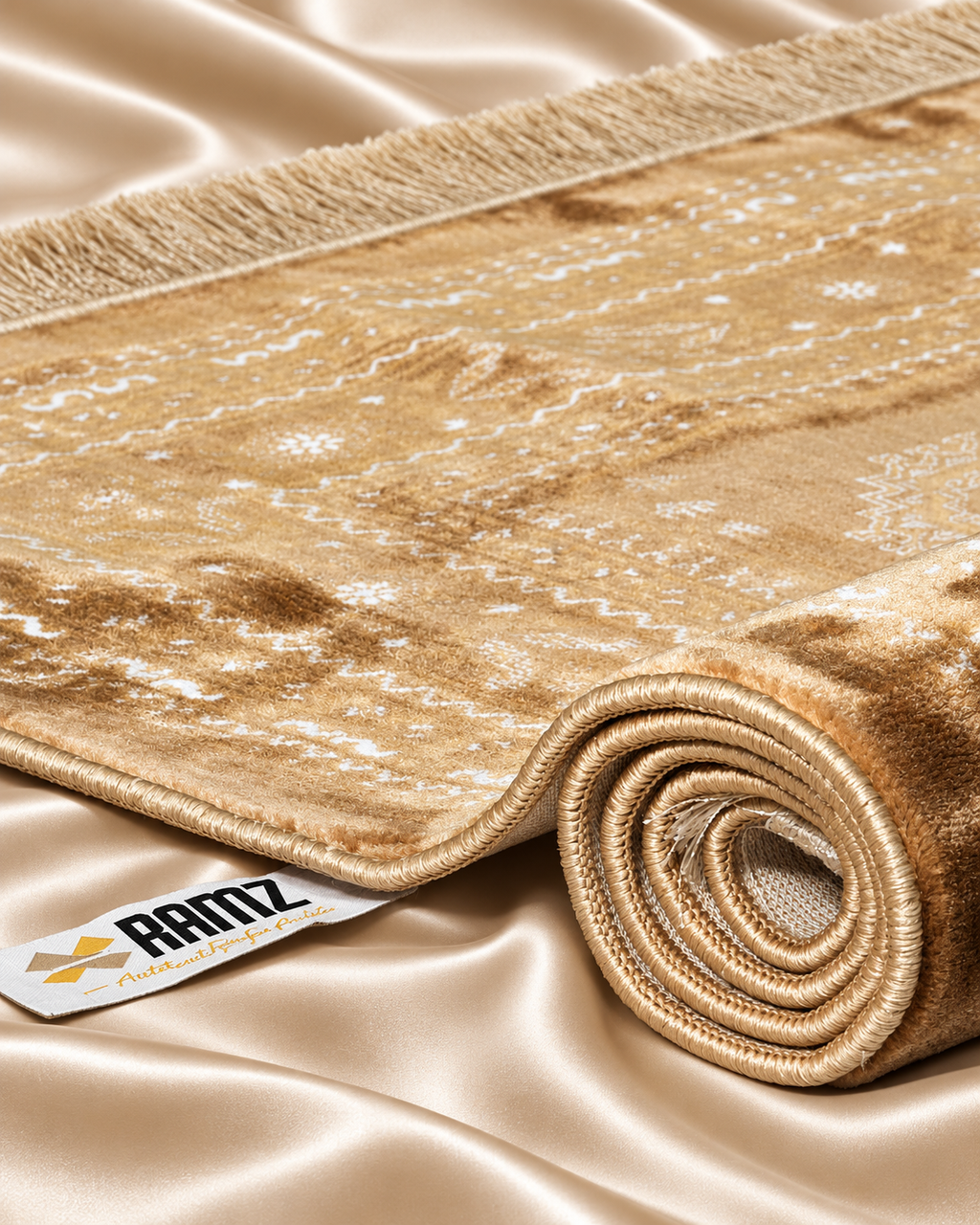 روضة · Rawdah — Botanical Prayer Mat | Yasmin Edition