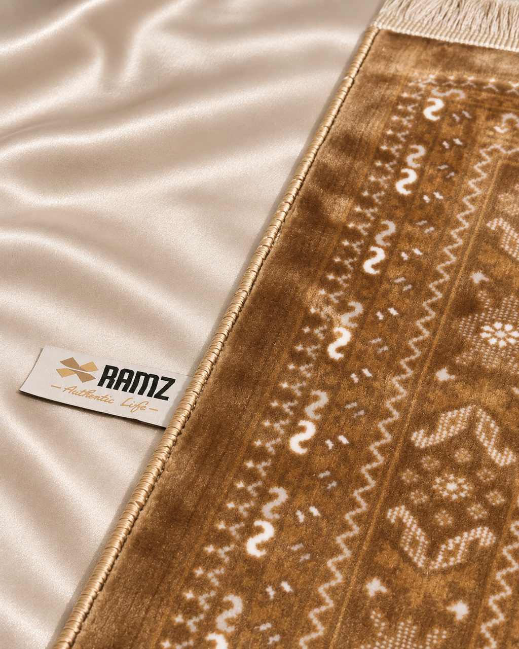 روضة · Rawdah — Botanical Prayer Mat | Yasmin Edition