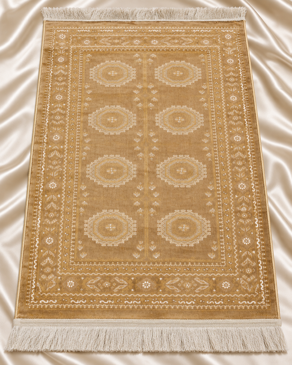 روضة · Rawdah — Botanical Prayer Mat | Yasmin Edition