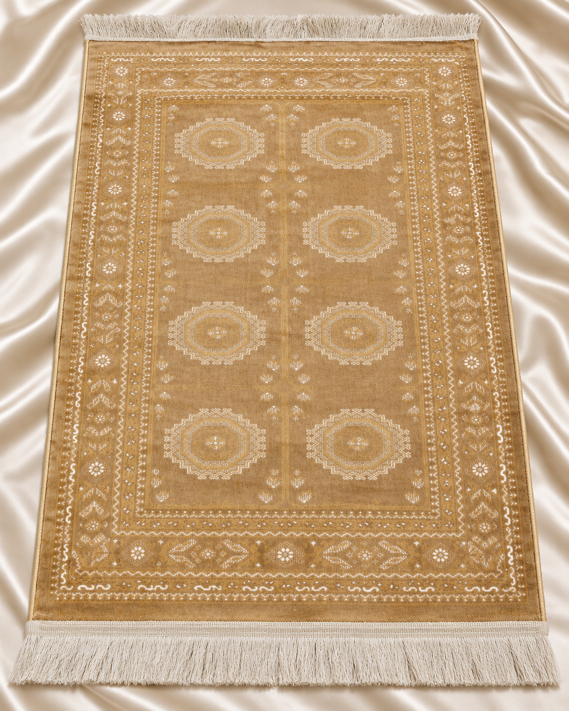روضة · Rawdah — Botanical Prayer Mat | Yasmin Edition