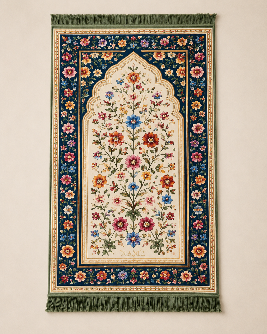 Rawdah Rug - Multi-color Floral