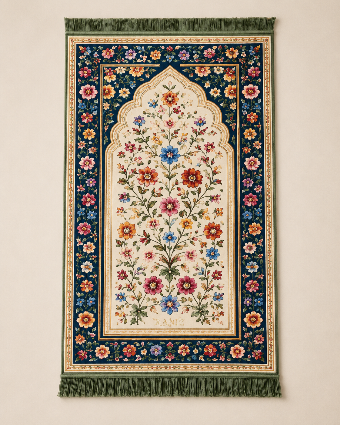 Rawdah Rug - Multi-color Floral