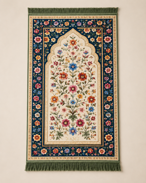 Rawdah Rug - Multi-color Floral