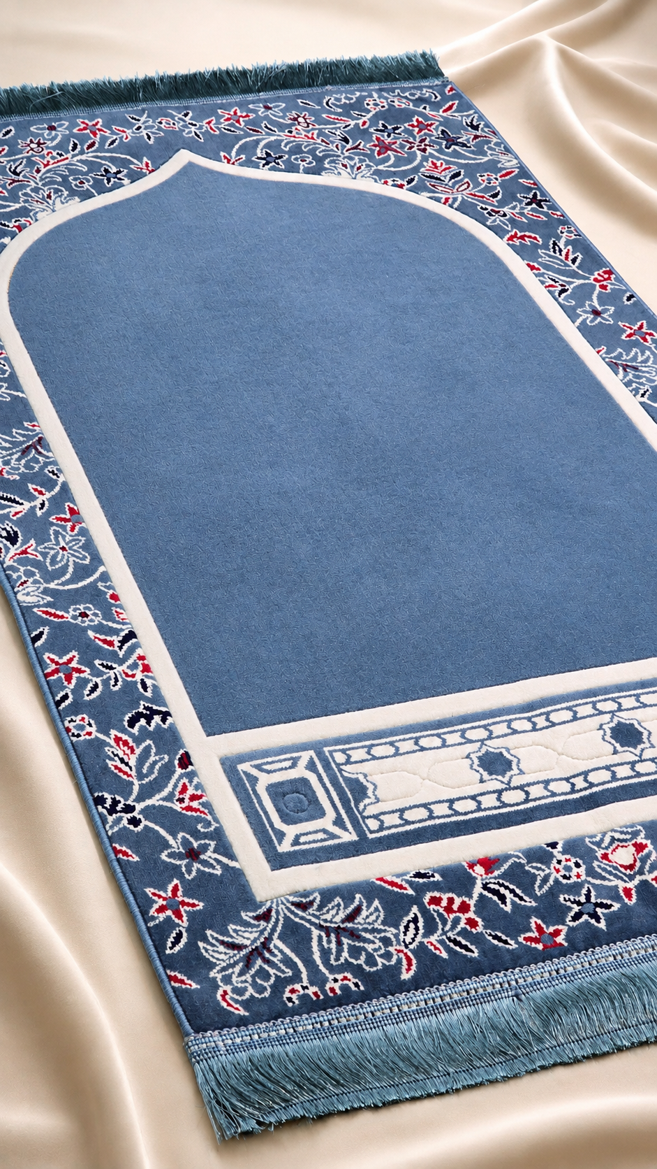 روضة · Rawdah — Botanical Prayer Mat | Nakhil Edition